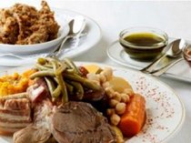 dishes from Tenerife gastronomy - cocido canario