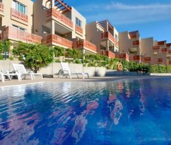 Private pool of VistaRoja Residential, new properties for sale in Tenerife